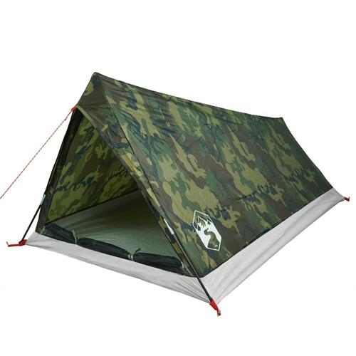 2-personers campingtelt vandafvisende camouflage