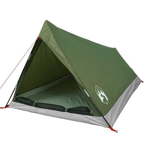 2-personers campingtelt vandafvisende olivengrøn