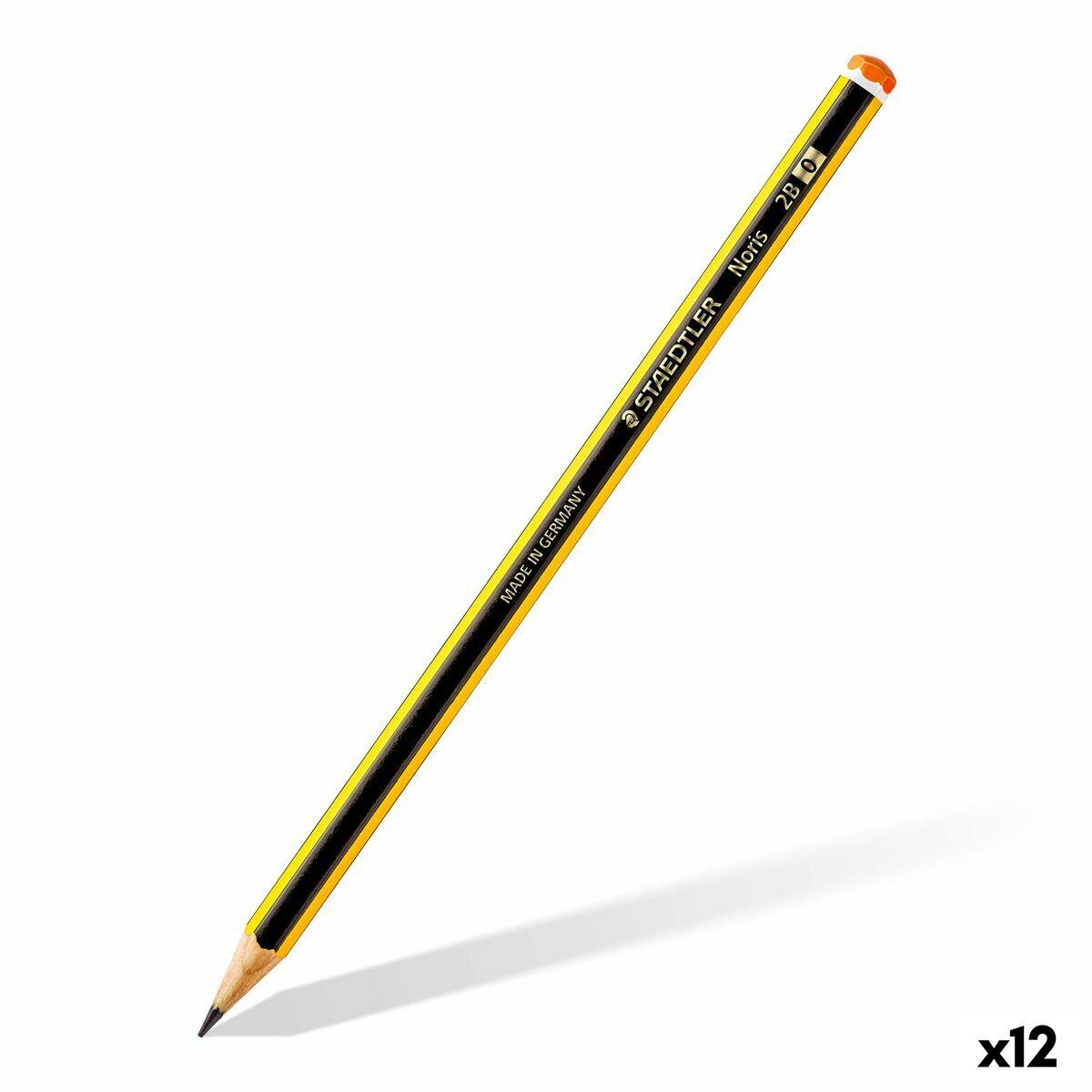 Staedtler Noris 120-0 blyant 2B - sekskantet, 12 stk.
