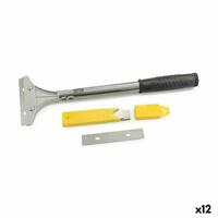 Skraber Quttin Køkken Rustfrit stål 32 x 11 x 3 cm (12 enheder)