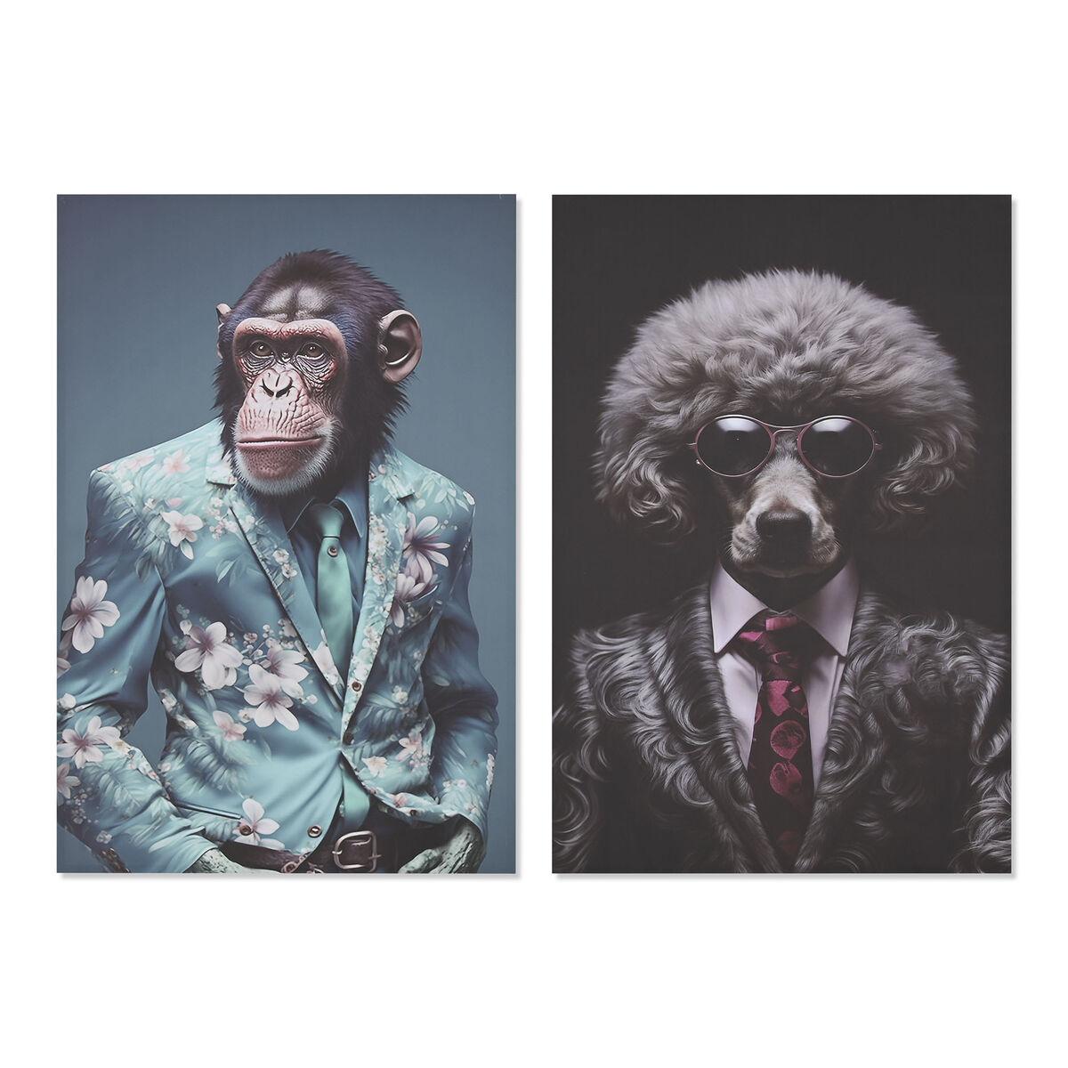 Lærredsmaleri 80 × 3 × 120 cm - moderne print