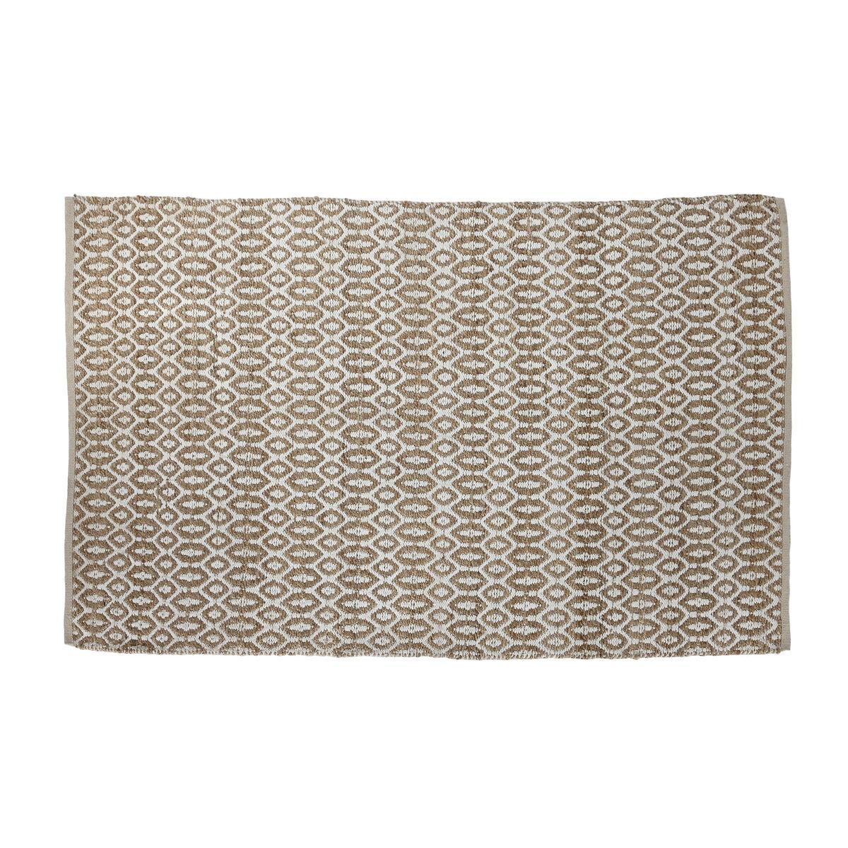 Tæppe Home ESPRIT Hvid Brun Boho 160 x 230 cm