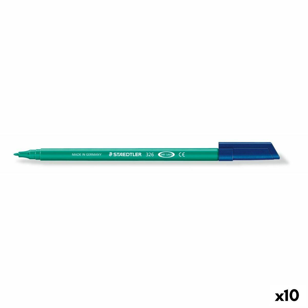 Staedtler Noris Club markør - grøn, 1 mm (10 stk.)