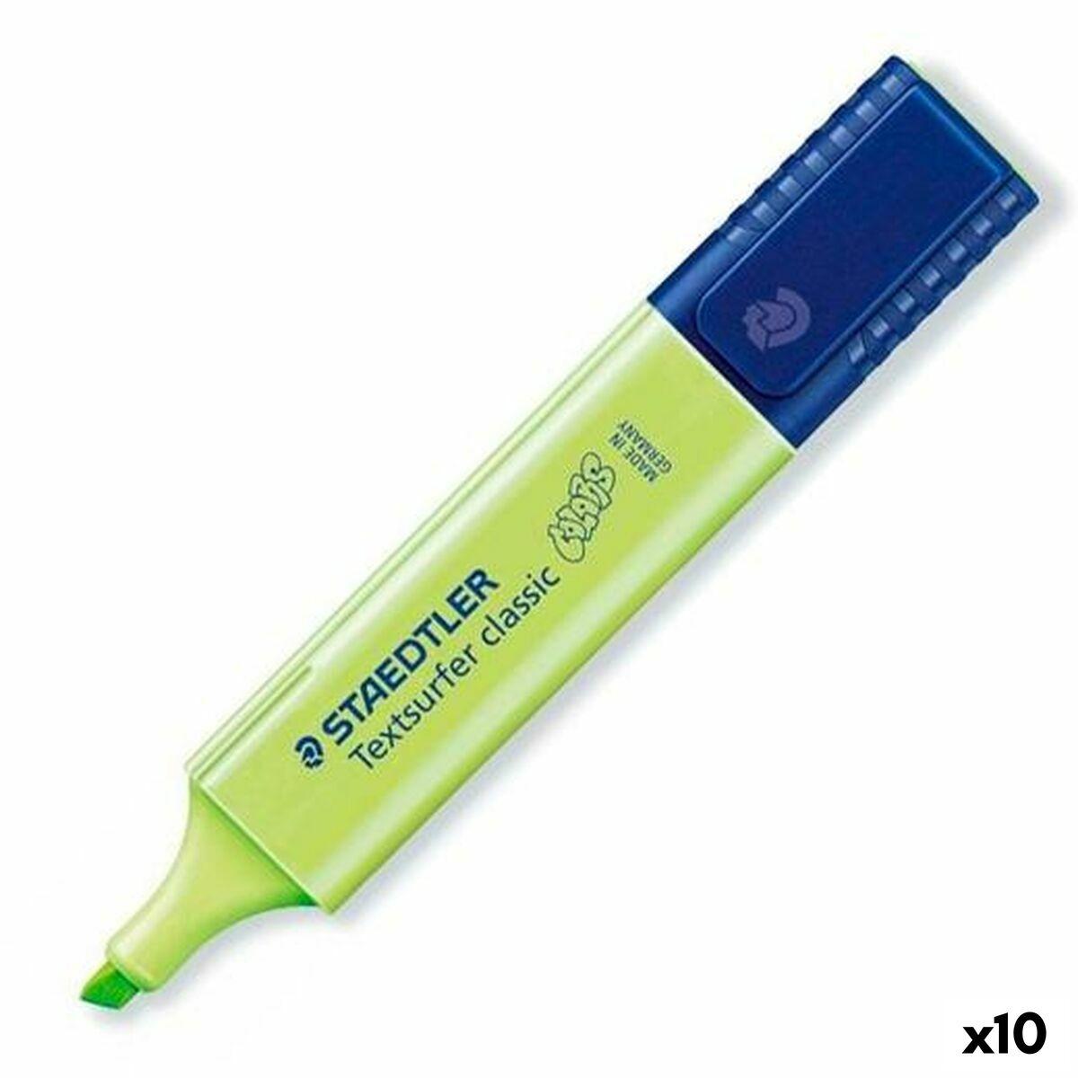 Staedtler Textsurfer Classic overstregningstus - Pastel grøn, 10 stk.