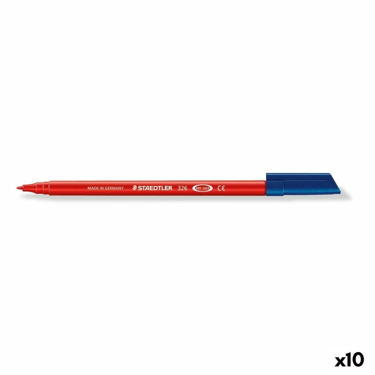 Staedtler Noris Club markør - rød, 1 mm (10 stk.)
