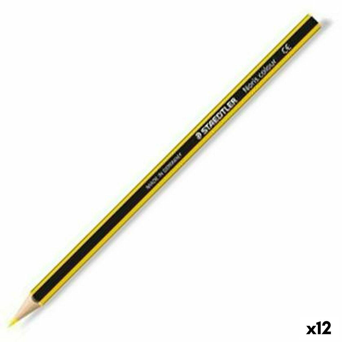 Staedtler Wopex farveblyanter - gul, 12 stk.