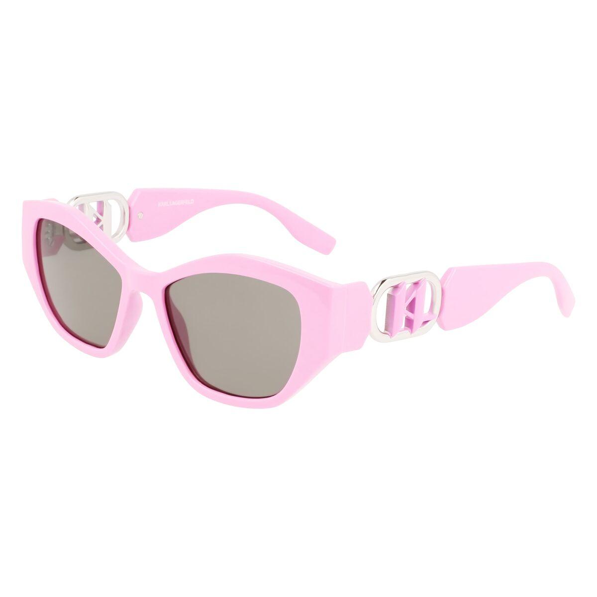 Karl Lagerfeld KL6086S-525 damesolbriller - pink, ø 54 mm