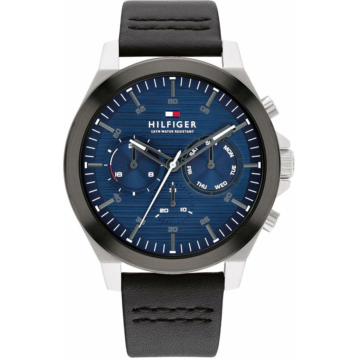 Herreur Tommy Hilfiger 1710523 - blå skive, Ø 44 mm billede