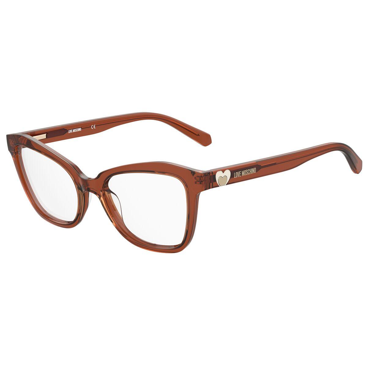 Love Moschino brillestel MOL604 FMPF218 52 mm - ochre acetat