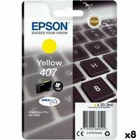 Original blækpatron Epson WorkForce Pro 4745 Series Gul (8 enheder)