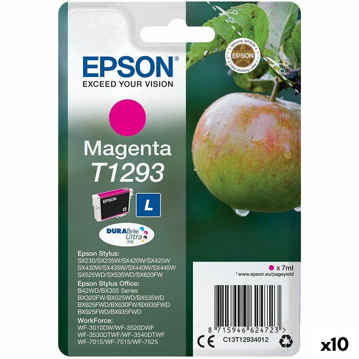 Epson T1293 magenta blækpatron - 10-pak (original)