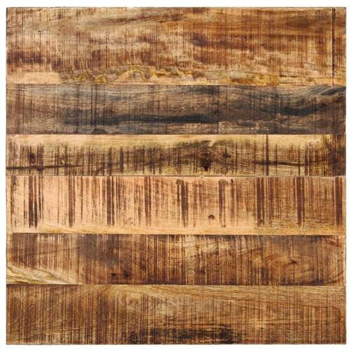 Traktor-barbord i massivt mangotræ rød 60 x 60 x 107 cm