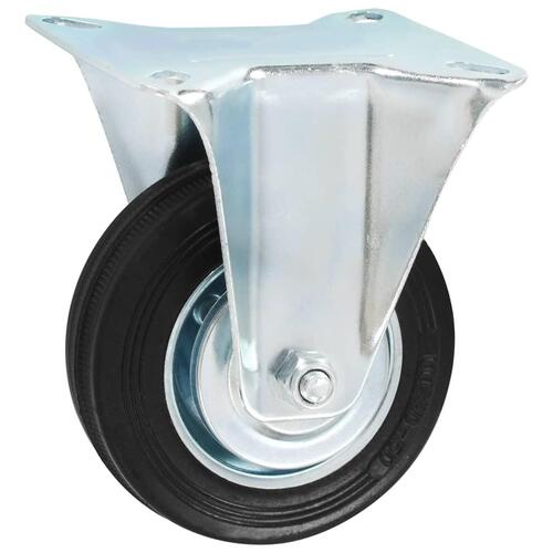 Faste hjul 24 stk. 100 mm