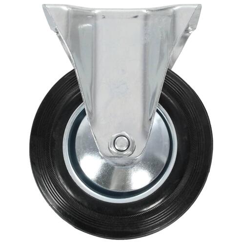 Faste hjul 24 stk. 160 mm