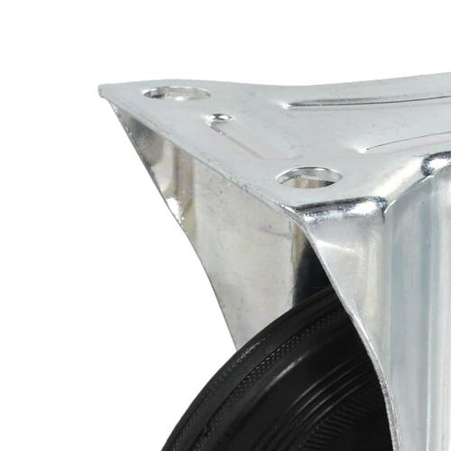 Faste hjul 24 stk. 160 mm