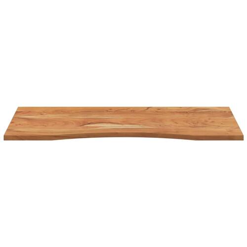Skrivebordsplade 110x50x2,5 cm rektangulær massivt akacietræ