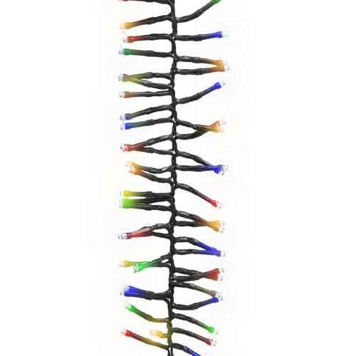 LED-lyskæde 3000 LED'er 23 m PVC flerfarvet lys