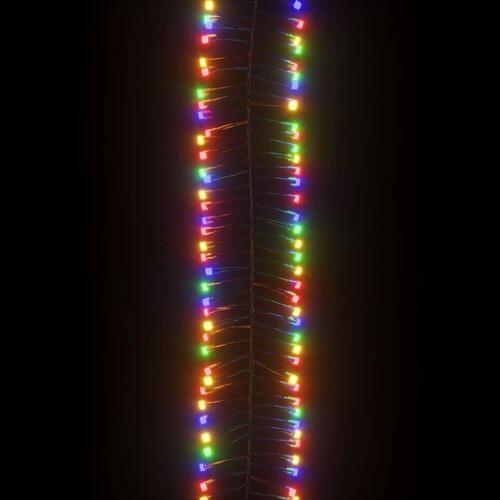 LED-lyskæde 3000 LED'er 23 m PVC flerfarvet lys