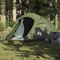 2-personers campingtelt vandafvisende olivengrøn