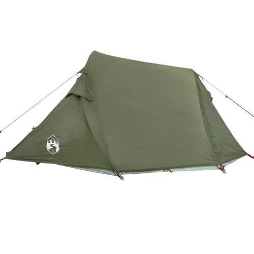 2-personers campingtelt vandafvisende olivengrøn