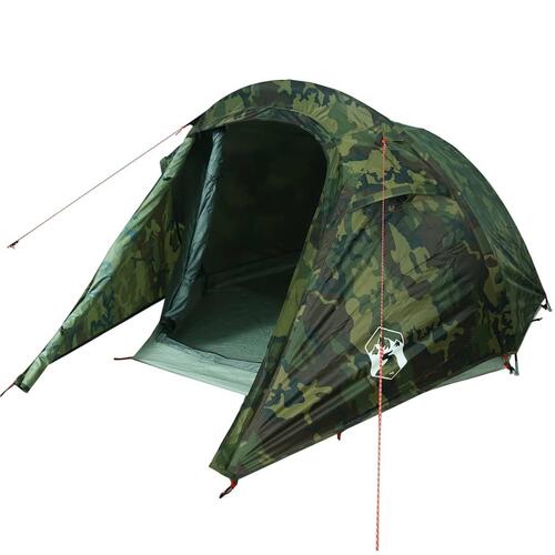 2-personers campingtelt vandafvisende camouflage
