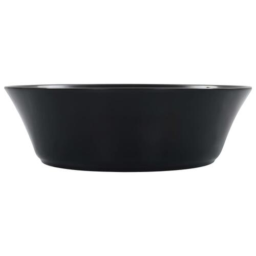 Håndvask 41 x 12,5 cm keramik sort