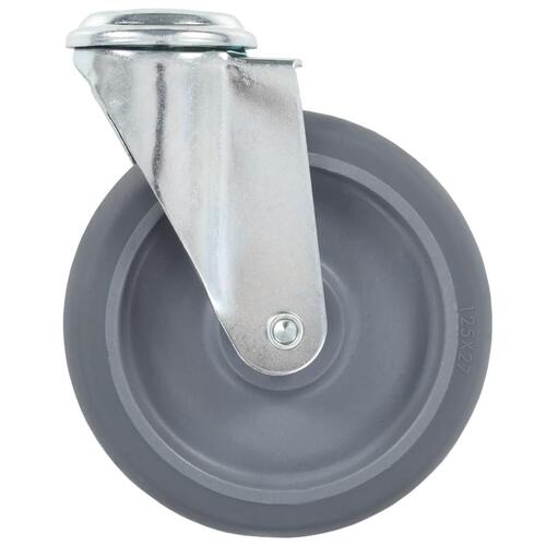 Drejehjul med bolthul 32 stk 125 mm
