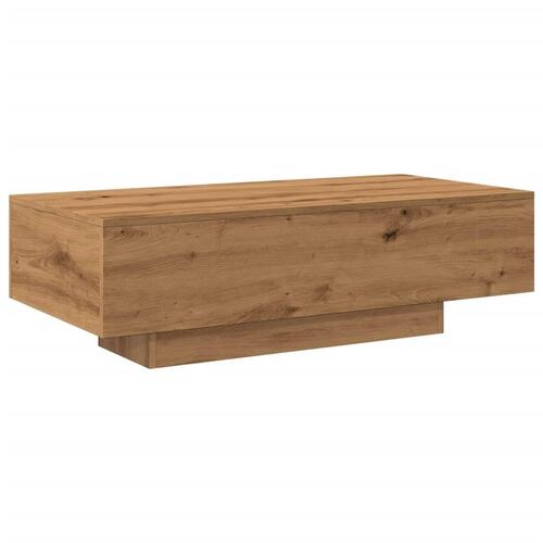 Sofabord 100x49,5x31 cm konstrueret træ kunsteg