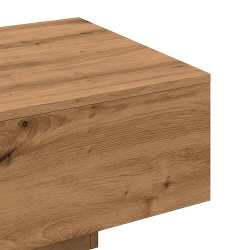 Sofabord 100x49,5x31 cm konstrueret træ kunsteg