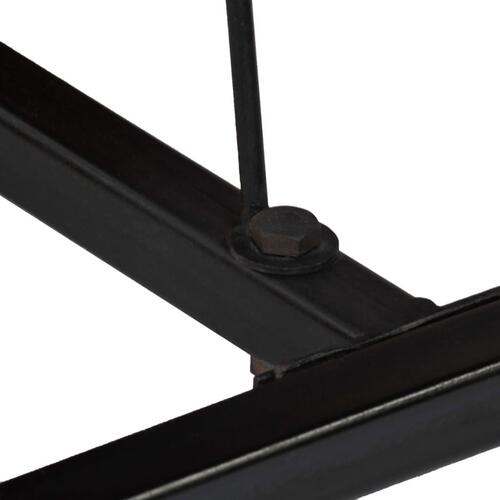 Traktor-barbord i massivt mangotræ rød 60 x 150 x 107 cm