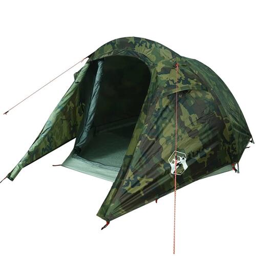 3-personers campingtelt vandafvisende camouflage