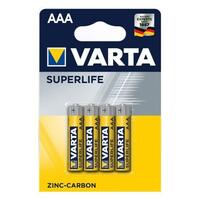 Batterier Varta Superlife AAA 1,5 V (4 enheder)