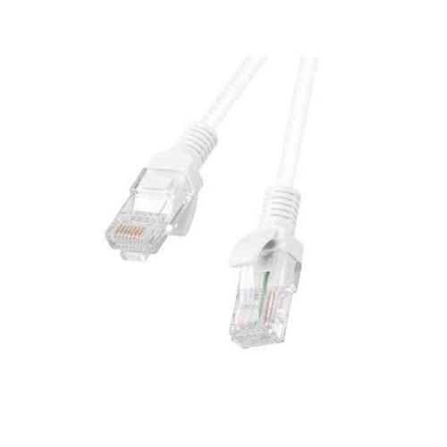 UTP kategori 5 stift netværkskabel Lanberg PCU5-10CC-0300-W Hvid 3 m