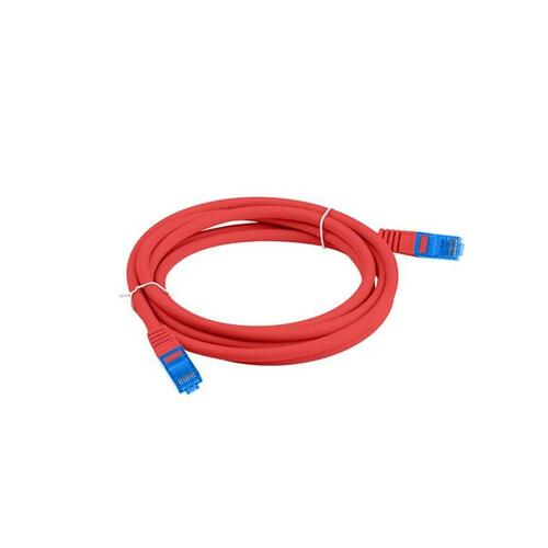 UTP kategori 6 stift netværkskabel Lanberg PCF6A-10CC-0050-R Rød 50 cm