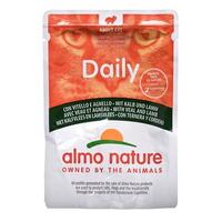 Kattemad Almo Nature Nature Daily Oksekød Lam 70 L 70 g