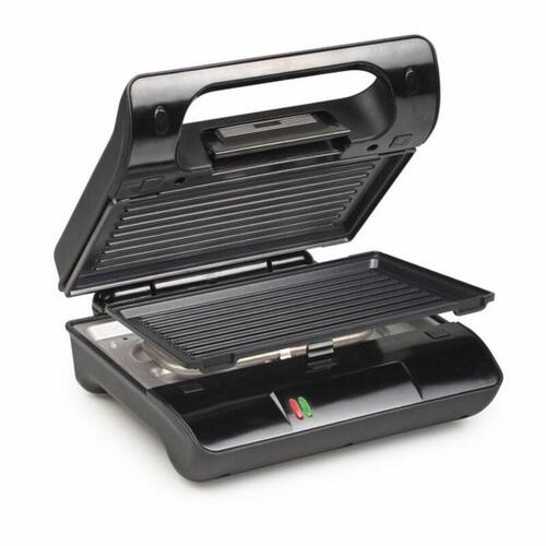 Contact grill Princess 01.117001.01.001 Sort Sort/Sølvfarvet 700 W (OUTLET A)