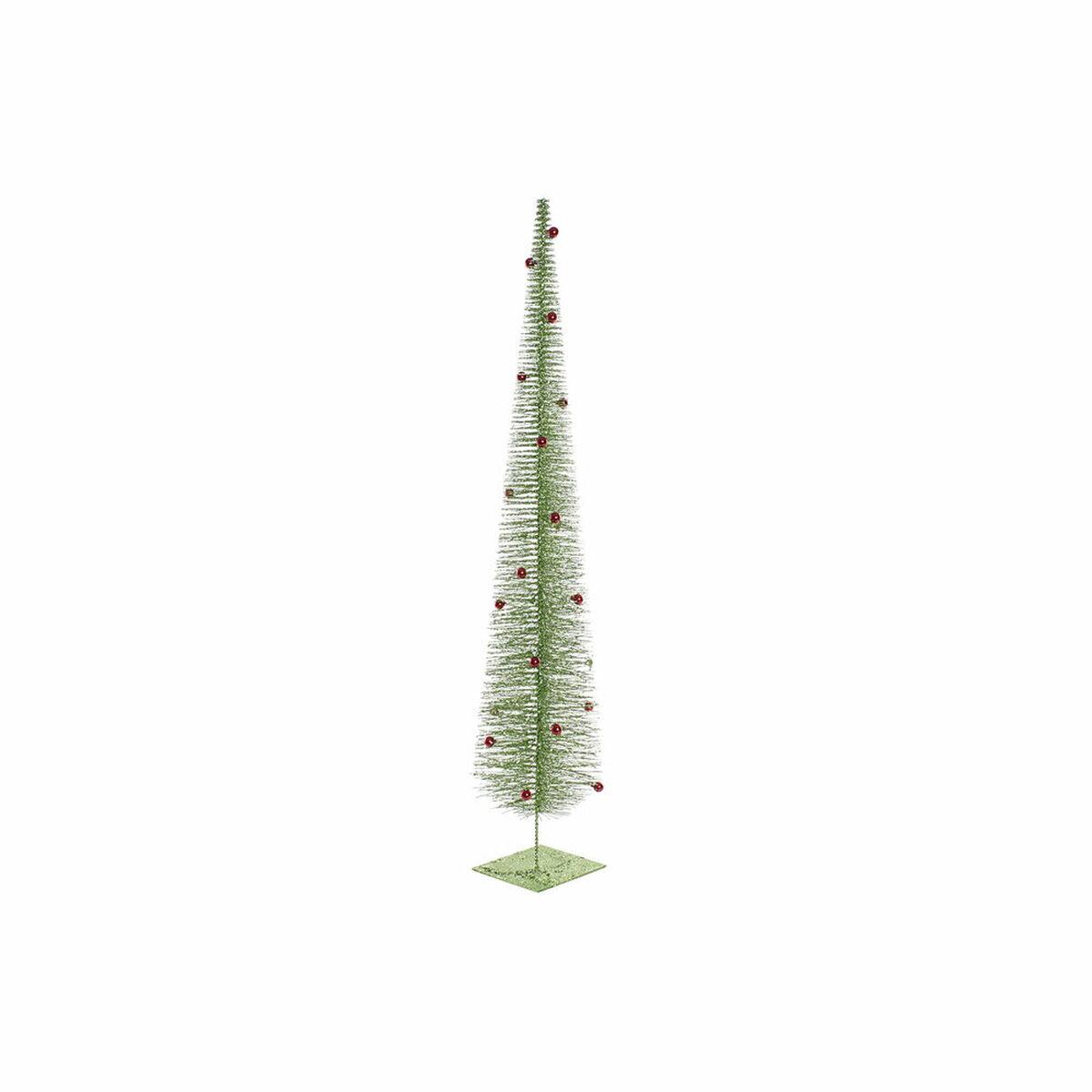 Juletræ Rød Grøn Plastik 22 x 22 x 120 cm