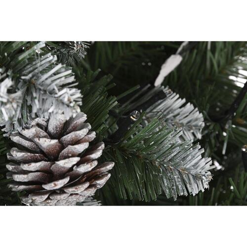 Juletræ LED Lys Grøn Metal Polyetylen 130 x 130 x 218 cm