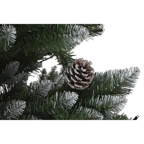 Juletræ LED Lys Grøn Metal Polyetylen 130 x 130 x 218 cm