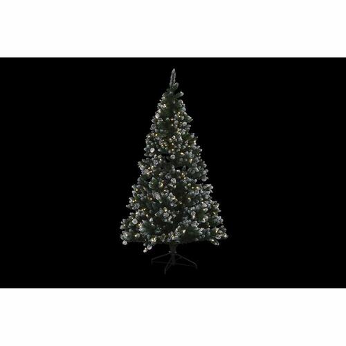 Juletræ LED Lys Grøn Metal Polyetylen 130 x 130 x 218 cm
