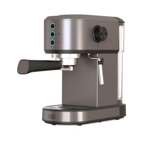 Hurtig manuel kaffemaskine Black & Decker BXCO1350E Sølvfarvet 1350 W