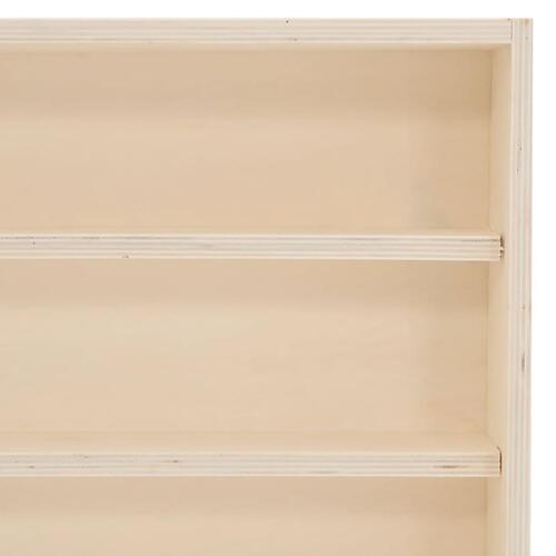 Displayskab med låger 100x8,5x37 cm