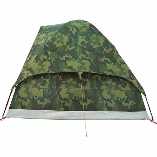 2-personers campingtelt vandafvisende kuppel camouflage
