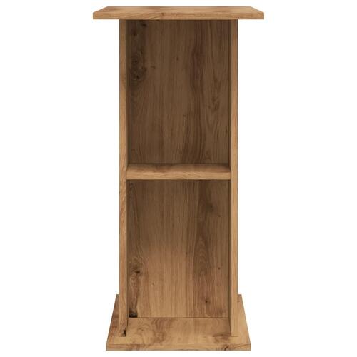 Akvariebord 36x75x72,5 cm konstrueret træ kunsteg