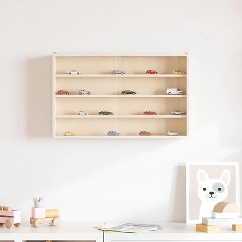 Displayskab med låger 60x8,5x37 cm