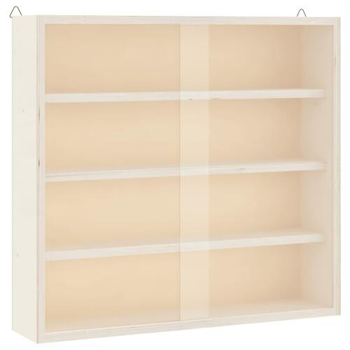 Displayskab med låger 40x8,5x37 cm