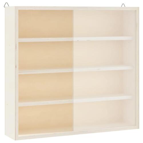 Displayskab med låger 40x8,5x37 cm