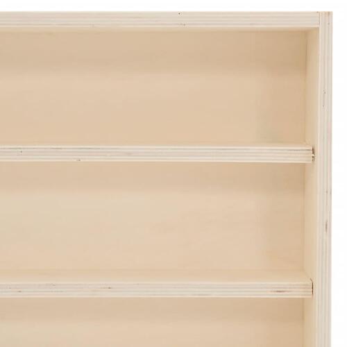 Displayskab med låger 80x8,5x37 cm
