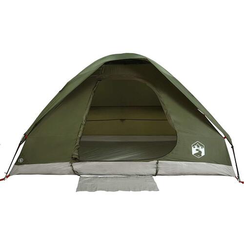 2-personers campingtelt vandafvisende kuppel olivengrøn
