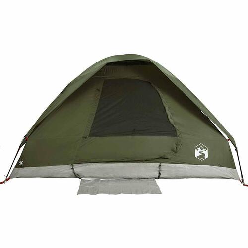 2-personers campingtelt vandafvisende kuppel olivengrøn